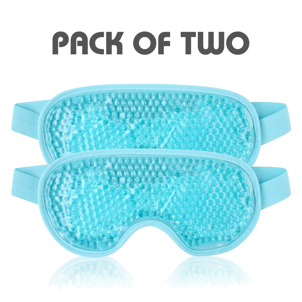 2x Eyes Hot/Cold Gel Pack for Soothing Eyes