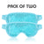 2x Eyes Hot/Cold Gel Pack for Soothing Eyes
